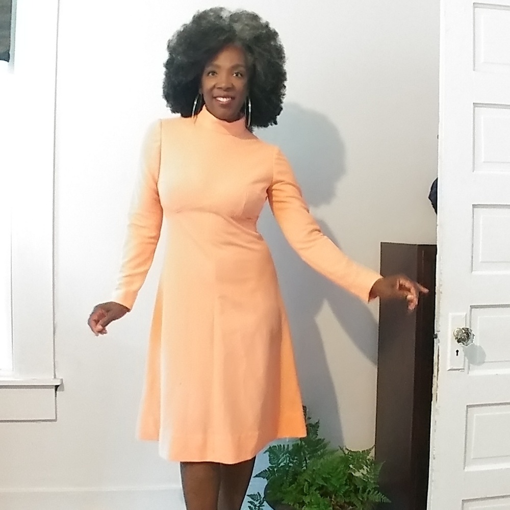 🌹Vintage Peach Dress